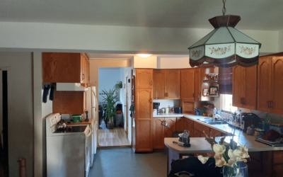 before image of kitchen at Herman St Belleville