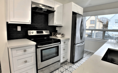 after image of kitchen at 96 Hodgkins Ave., Thorold