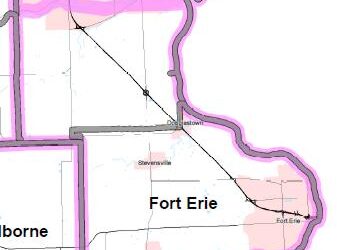 fort erie map